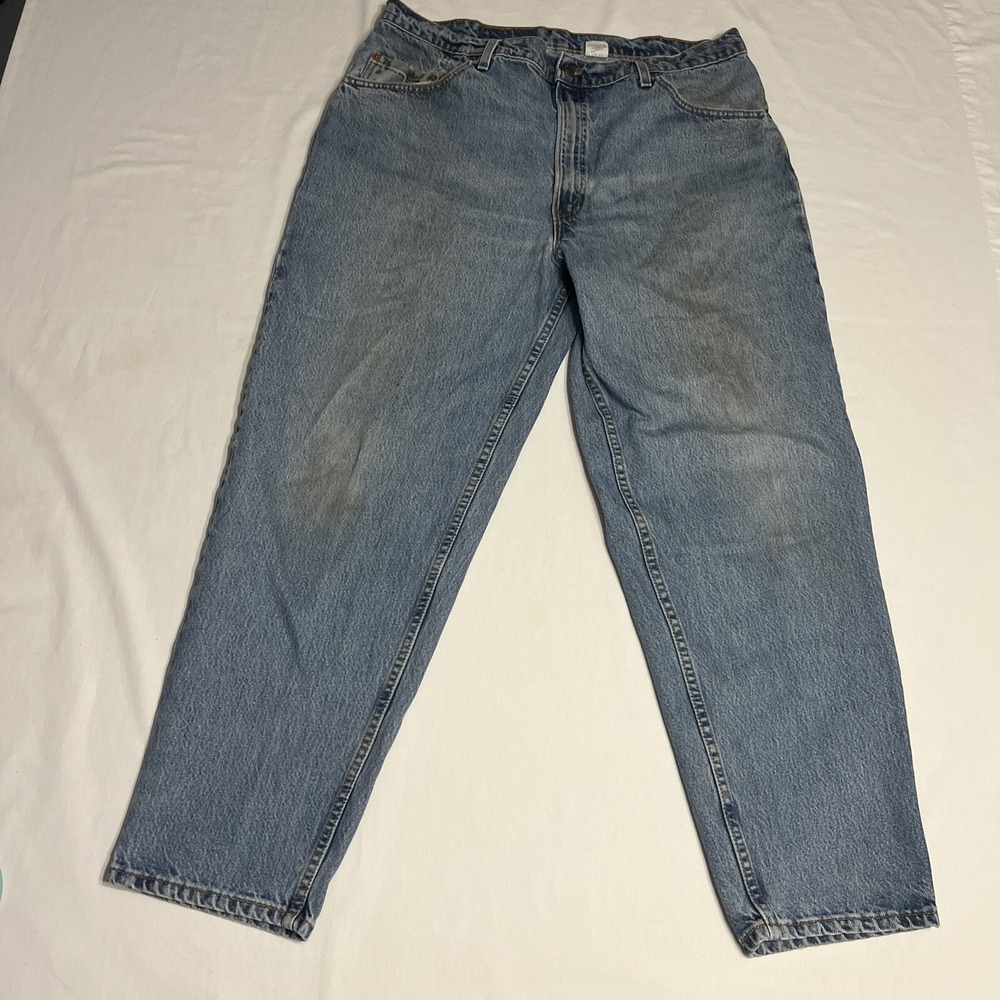 Vintage Levis 560 Jeans Mens 38x30 Blue Denim Loose Fit Tapered Made In USA 90s